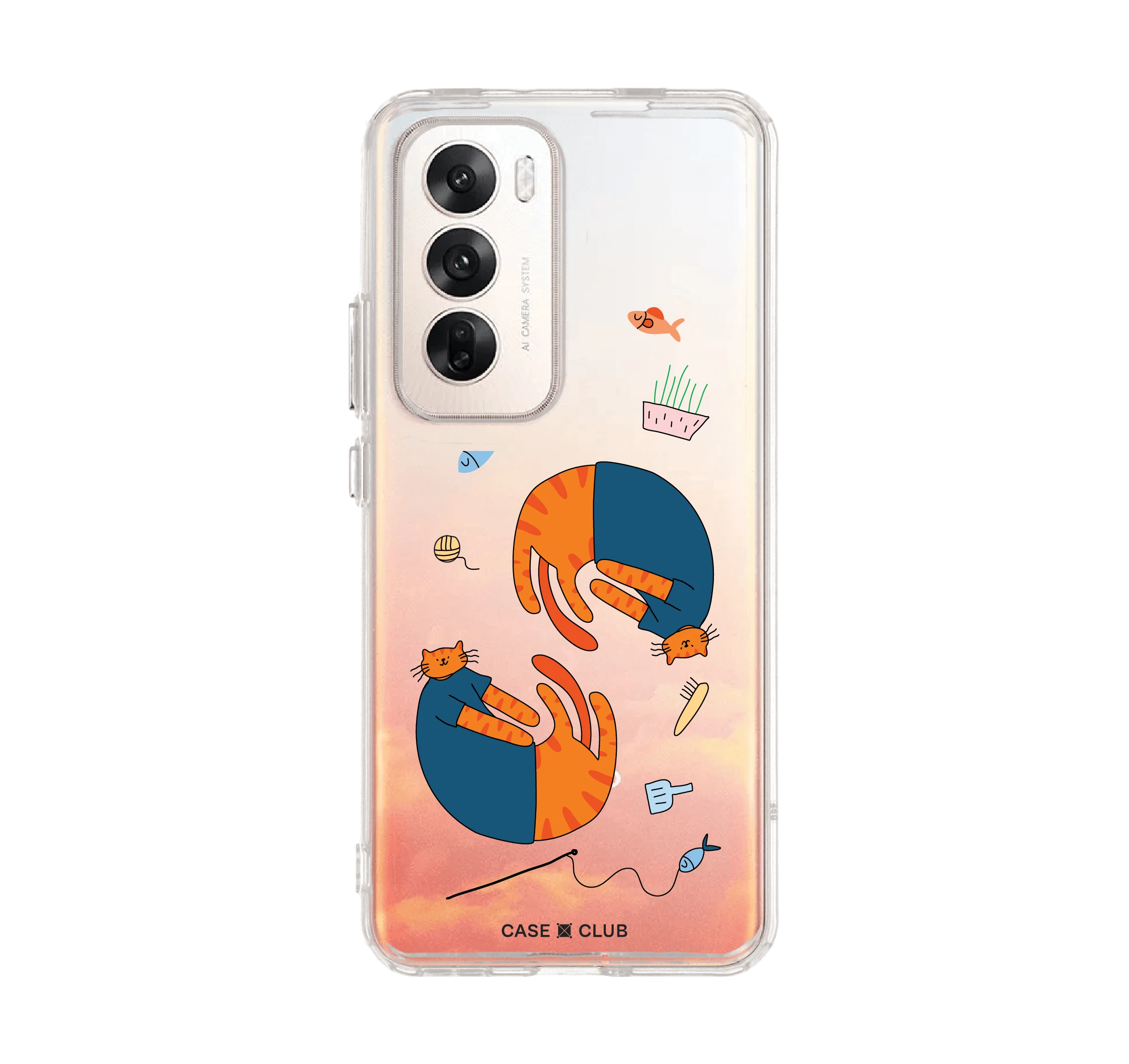 แมวส้มน้ำเงินอินฟินิตี้